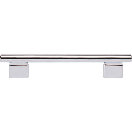 Atlas A513-CH: 128mm cc Holloway Round Bar  Cabinet Pull - Polished Chrome