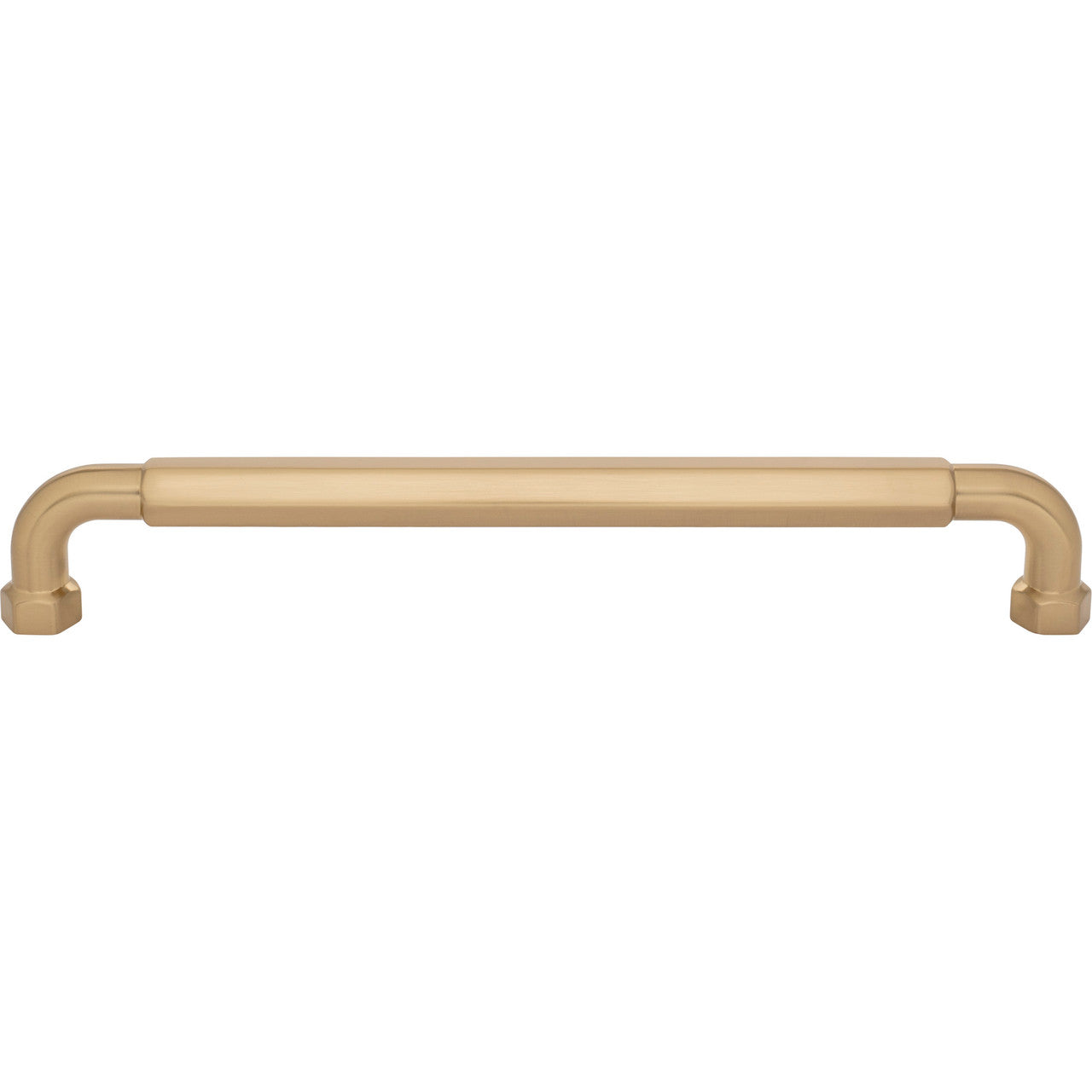 Top Knobs TK3208HB: 18" cc Dustin Appliance Pull - Honey Bronze