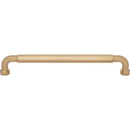 Top Knobs TK3207HB: 12" cc Dustin Appliance Pull - Honey Bronze