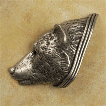Anne At Home 75: Bear Head Cabinet Knob - Left Facing