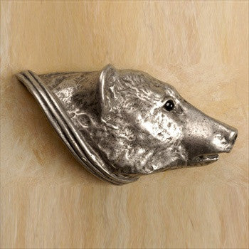 Anne At Home 76: Bear Head Cabinet Knob - Right Facing
