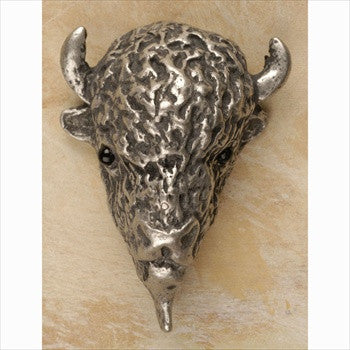 Anne At Home 90: Buffalo Head Cabinet Knob