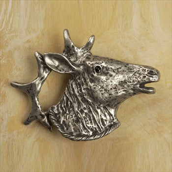 Anne At Home 104: Elk Head Cabinet Knob - Right Facing