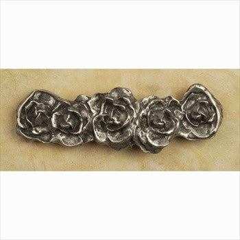 Anne At Home 117: 3" cc Five Roses Cabinet Pull