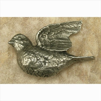 Anne At Home 129: Sparrow Cabinet Knob - Left Facing