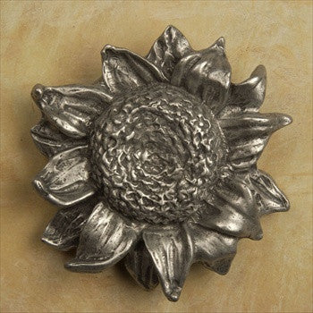 Anne At Home 144: 3" cc Sunflower Cabinet Pull