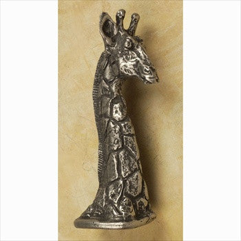 Anne At Home 156: 3" cc Giraffe Head Cabinet Pull - Right Facing