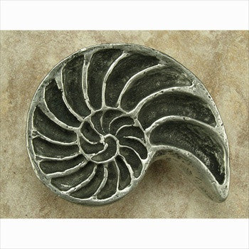 Anne At Home 168: 3-1/4" Nautilus Cabinet Knob - Front Right Facing
