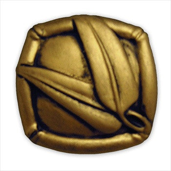 Anne At Home 1808: Bamboo Leaf Cabinet Knob