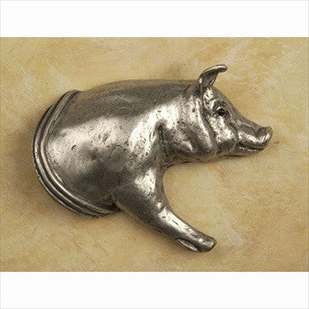 Anne At Home 192: Pig Cabinet Knob - Right Facing
