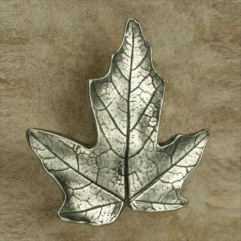 Anne At Home 2230: Maple Leaf Cabinet Knob - Small