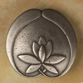 Anne At Home 2265: 3" Asian Lotus Flower Cabinet Knob