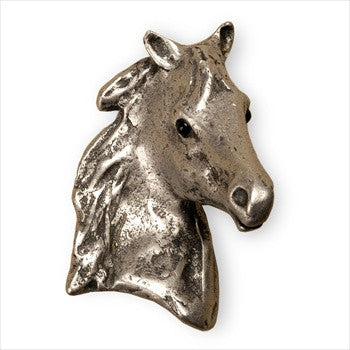 Anne At Home 25: Beauty Horse Cabinet Knob - Right Facing