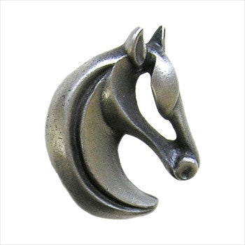 Anne At Home 250: Gelding Horse Cabinet Knob - Right Facing