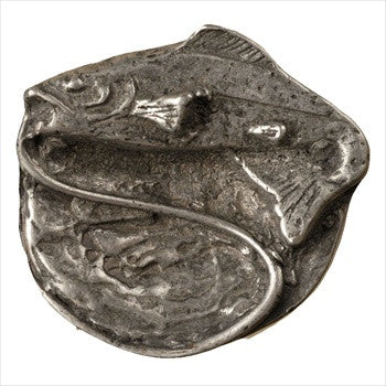 Anne At Home 305: Hooked Trout Cabinet Knob - Left Facing