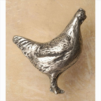 Anne At Home 338: Hen Cabinet Knob - Right Facing