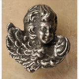 Anne At Home 353: Cherub w/Wings Cabinet Knob - Left Facing