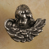 Anne At Home 354: Cherub w/Wings Cabinet Knob - Right Facing