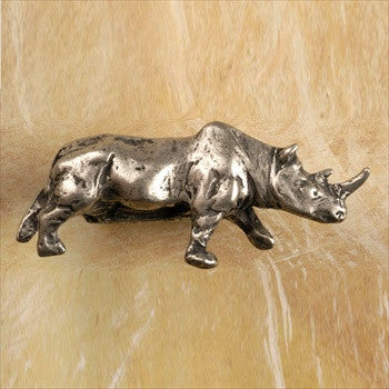 Anne At Home 380: Rhino Cabinet Knob - Right Facing