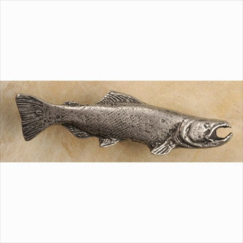 Anne At Home 402: Salmon Cabinet Knob - Right Facing