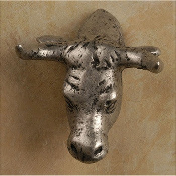 Anne At Home 495: Steer Head Cabinet Knob