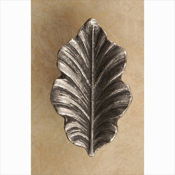 Anne At Home 513: Fancy Oak Leaf Cabinet Knob - Small
