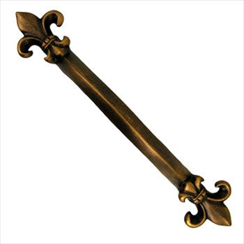 Anne At Home 559: 4" cc Fleur-de-lis Cabinet Pull