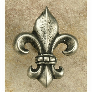 Anne At Home 560: Fleur-de-lis Cabinet Knob - Large