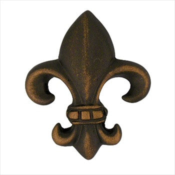 Anne At Home 561: Fleur-de-lis Cabinet Knob - Medium