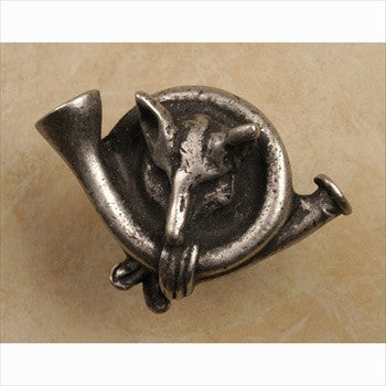 Anne At Home 596: Fox in Horn Cabinet Knob