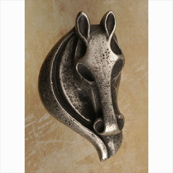 Anne At Home 694: Stallion Cabinet Knob - Left Facing