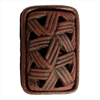 Anne At Home 7028: Kagome Rectangle Cabinet Knob