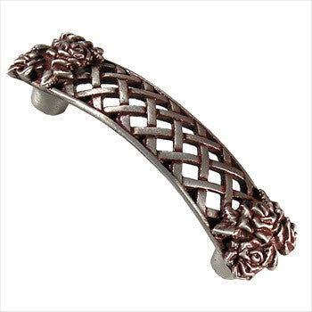 Anne At Home 7092: 3" cc Rose Trellis Cabinet Pull
