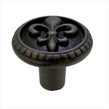 Anne At Home 7230: Chambord Fleur de lis Cabinet Knob