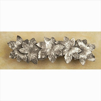 Anne At Home 806: 3" cc Maple Leaf Cabinet Pull