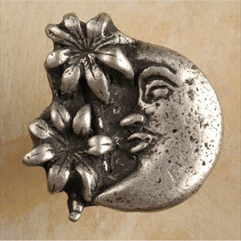 Anne At Home 853: Moon & Palms Cabinet Knob