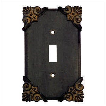 Anne At Home 5002A: Corinthia  Single Toggle Wall Plate