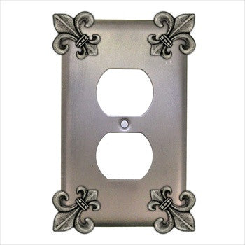 Anne At Home 5008B: Fleur De Lis Single Outlet