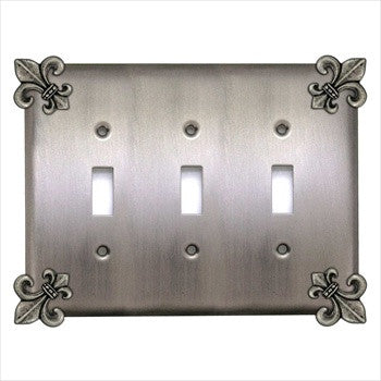 Anne At Home 5008J: Fleur De Lis Triple Switch