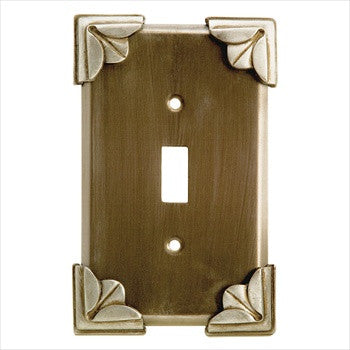 Anne At Home 5019A: Pompeii  Single Toggle Wall Plate