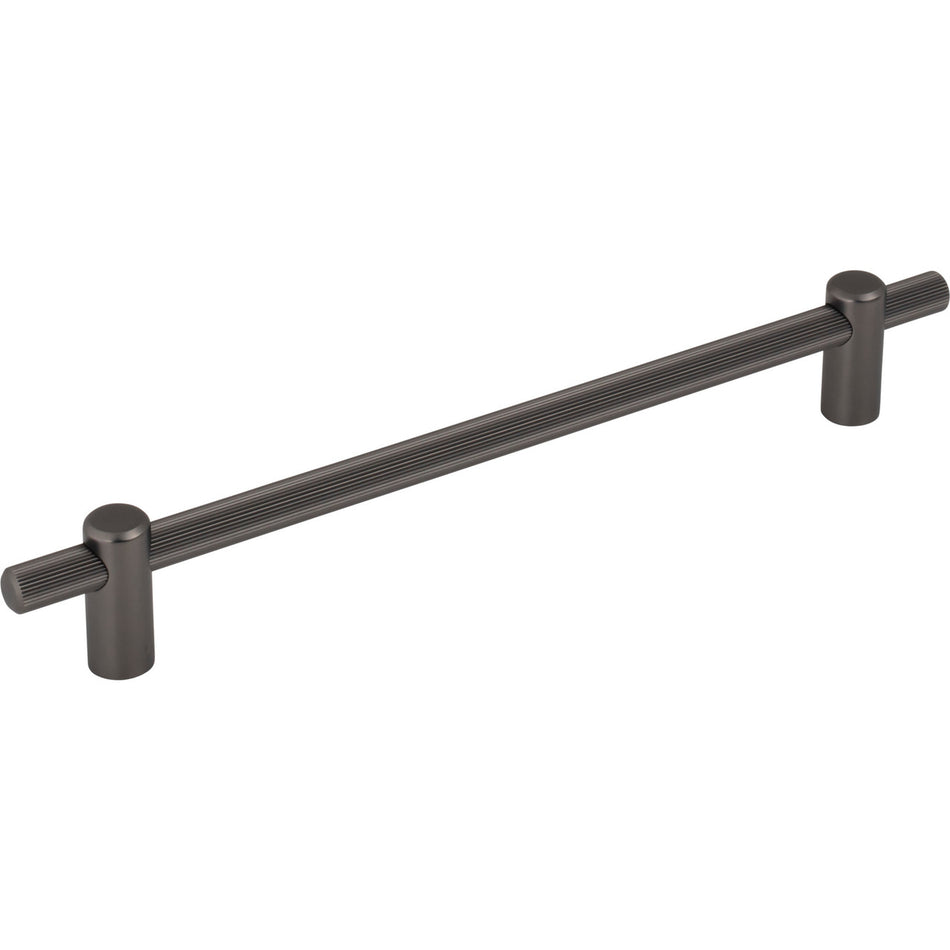 Top Knobs TK3255AG: 7-9/16" cc Dempsey Bar Cabinet Pull - Ash Grey