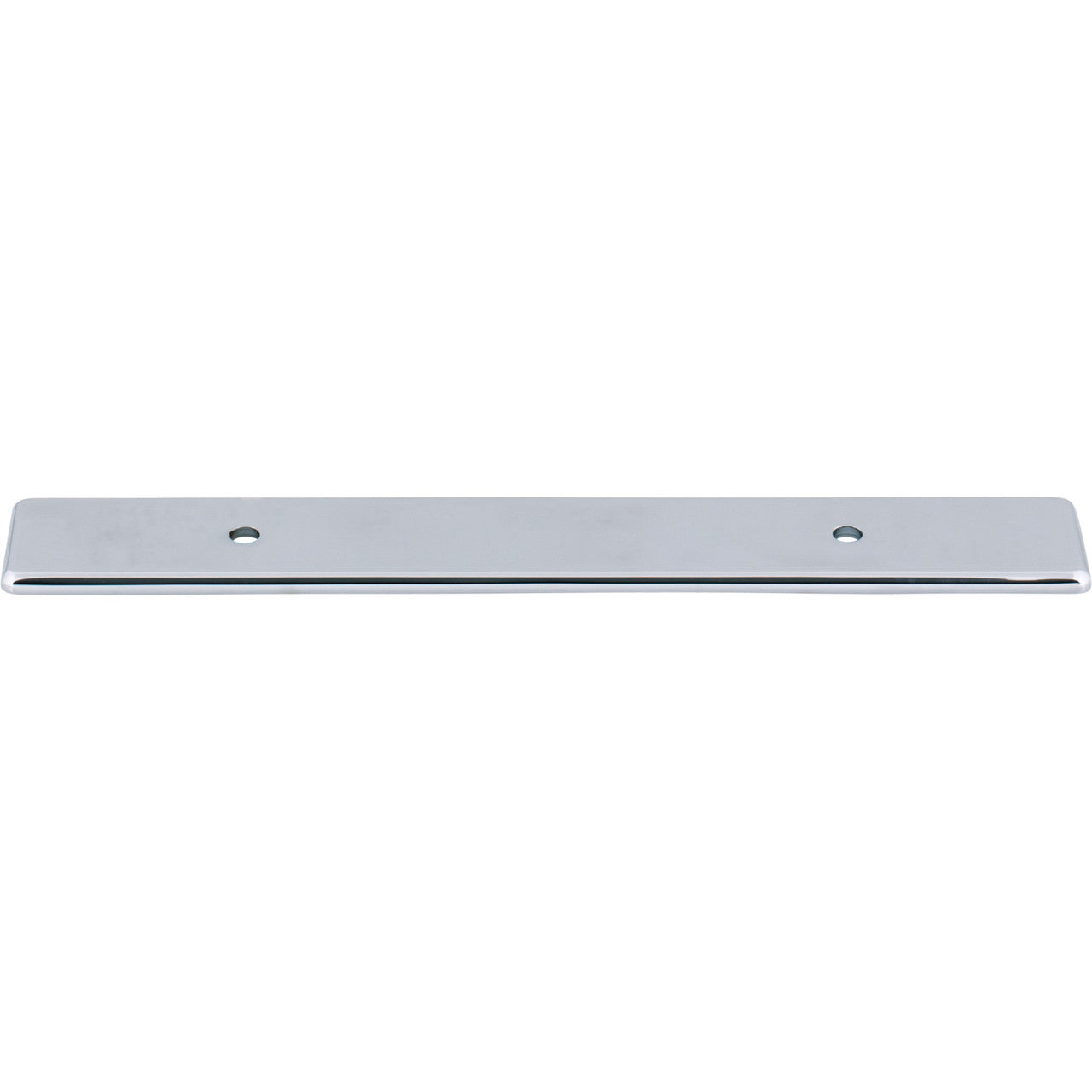 Top Knobs TK3281PC: 1" Radcliffe  Backplate - Polished Chrome