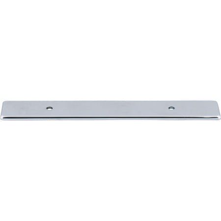 Top Knobs TK3281PC: 1" Radcliffe  Backplate - Polished Chrome