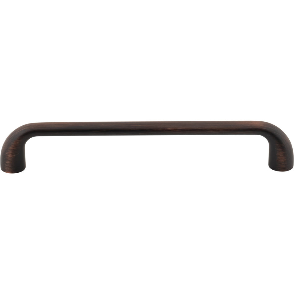 Jeffrey Alexander 329-160DBAC: 160mm cc Loxley Bar Cabinet Pull - Brushed Oil Rubbed Bronze