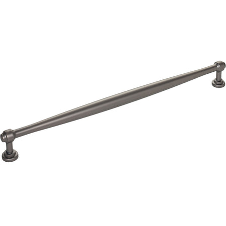 Top Knobs TK3076AG: 12" cc Regent's Park Ulster Cabinet Pull - Ash Gray