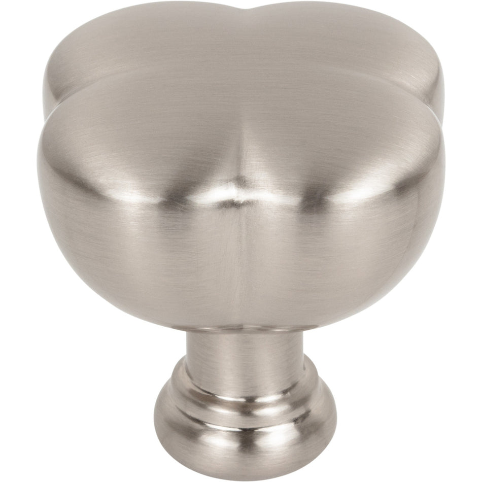 Jeffrey Alexander 686L-SN: 1-1/2" Southerland Round Cabinet Knob - Satin Nickel