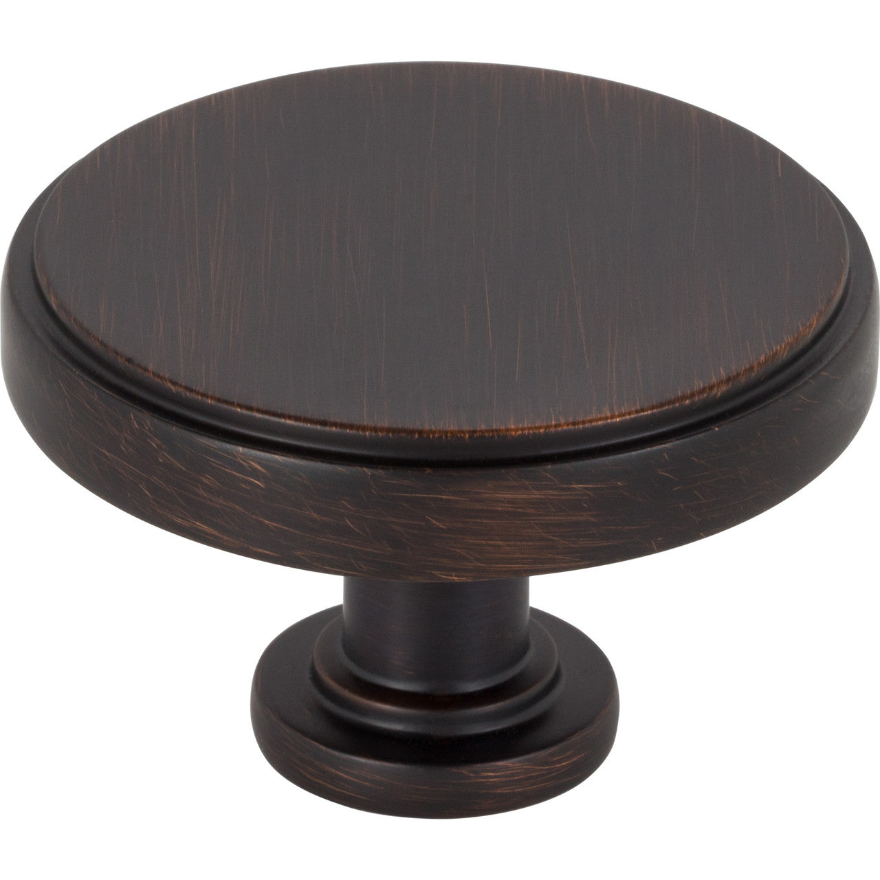Jeffrey Alexander 171L-DBAC: 1-3/4" Richard Cabinet Knob - Brushed Oil Rubbed Bronze