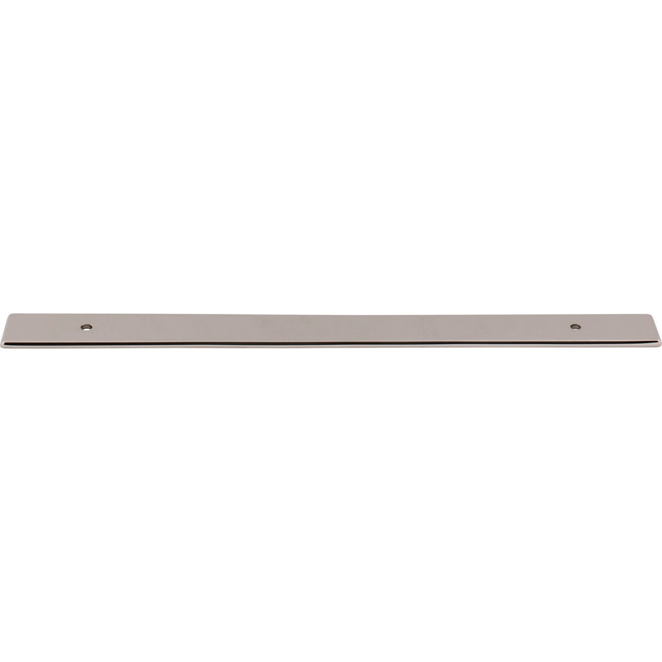 Top Knobs TK3285PN: 11-13/16" Radcliffe  Backplate - Polished Nickel