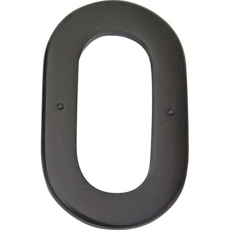 Atlas RCN0-O: 5-1/2" Mission House Number 0 - Aged Bronze