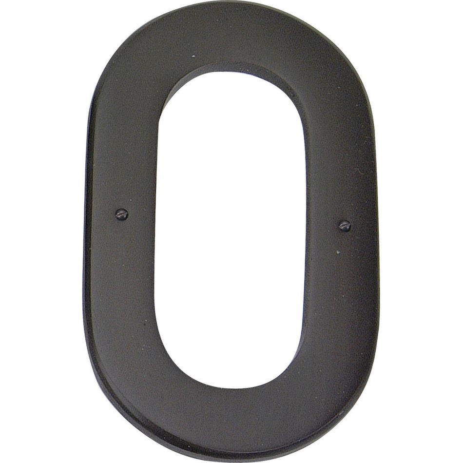 Atlas RCN0-O: 5-1/2" Mission House Number 0 - Aged Bronze